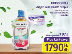 PlusMarket Parodontax active gum health szájvíz ajánlat