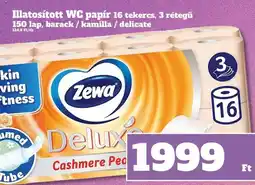 Family Diszkont Zewa Deluxe Illatosított WC papír ajánlat