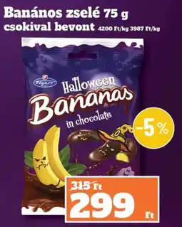 Family Diszkont Figaro halloween bananas in chocolate ajánlat