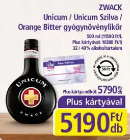 PlusMarket Unicum ajánlat