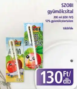 PlusMarket Szobi gyümölcsital ajánlat