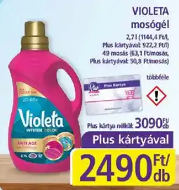 PlusMarket Violeta mosógél ajánlat