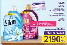 PlusMarket Silan öblítő ajánlat