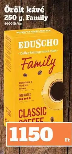 Family Diszkont Eduscho family Őrölt kávé ajánlat