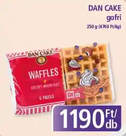 PlusMarket Dan cake waffles ajánlat