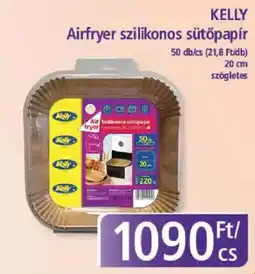 PlusMarket Kelly airfryer szilikonos sütőpapír ajánlat