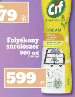 Family Diszkont Cif folyékony súrolószer ajánlat