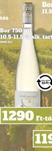 Family Diszkont Arany Metszés bor ajánlat