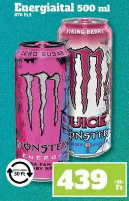 Family Diszkont Monster energy ajánlat