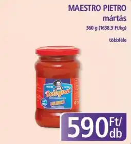 PlusMarket Maestro Pietro mártás ajánlat