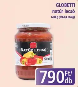 PlusMarket Globetti natúr lecsó ajánlat