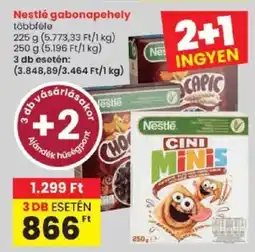 Spar Nestlé gabonapehely ajánlat