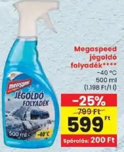 Spar Megaspeed jégoldó folyadék ajánlat
