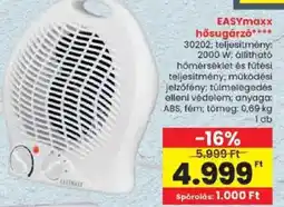 Spar EASYmaxx hősugárzó ajánlat