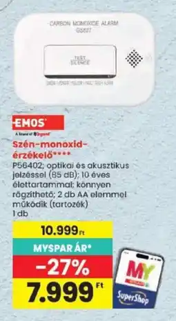 Spar Szén-monoxid- érzékelő ajánlat