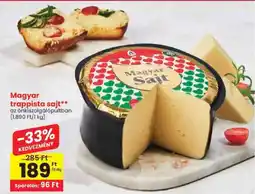 Spar Magyar trappista sajt ajánlat