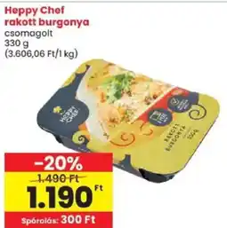 Spar Heppy Chef rakott burgonya ajánlat