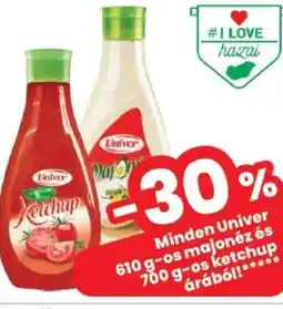Spar Minden Univer ajánlat