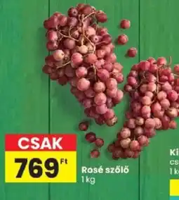 Spar Rosé szőlő ajánlat