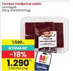 Spar Tornyos madjarica szelet ajánlat