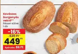 Spar Kovászos burgonyás vekni ajánlat