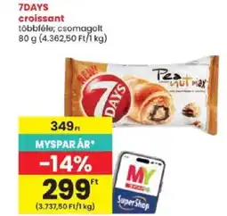 Spar 7days croissant ajánlat