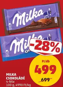PENNY Milka csokoládé ajánlat
