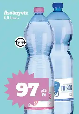 Vil-For Mizse ásványvíz ajánlat