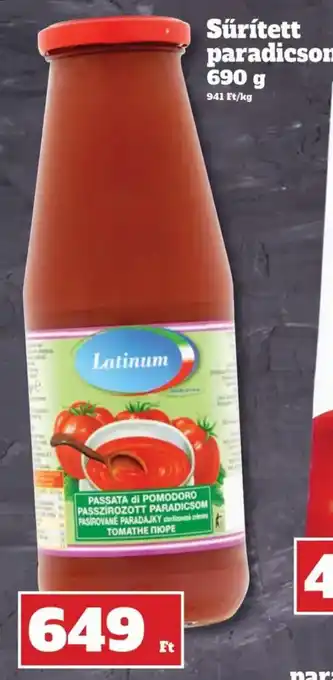 Latinum sűrített paradicsom