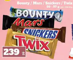 Vil-For Bounty mars snickers twix ajánlat