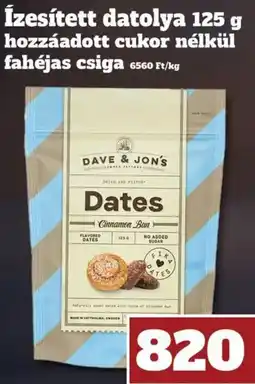 Vil-For Dave & Jon's Ízesített datolya ajánlat