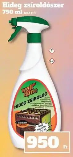 Vil-For Well done hideg zsíroldószer ajánlat