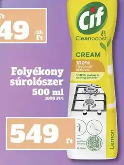 Vil-For Cif folyékony súrolószer ajánlat