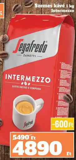 Vil-For Segafredo Intermezzo ajánlat