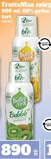 Vil-For FruttaMax szörp ajánlat