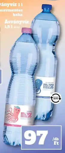 Vil-For Mizse ásványvíz ajánlat