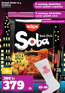 Vil-For Nissin Instant tésztá ajánlat