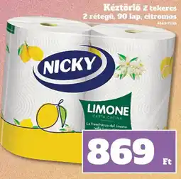 Vil-For Nicky kéztörlő ajánlat