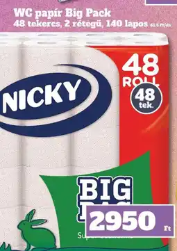 Vil-For WC papír Big Pack ajánlat