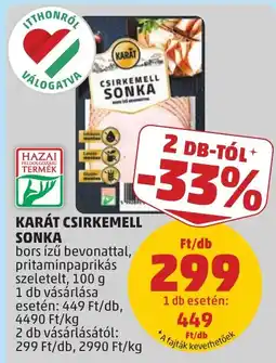 PENNY Karát csirkemell sonka ajánlat