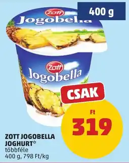 PENNY Zott jogobella joghurt ajánlat