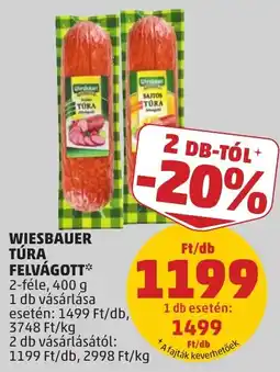 PENNY Wiesbauer túra felvágott ajánlat