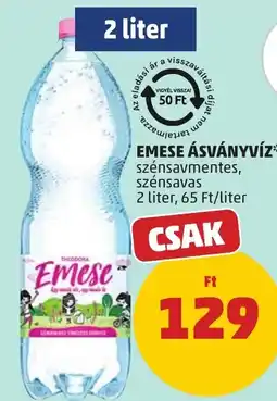 PENNY Emese ásványvíz ajánlat