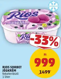PENNY Rios sörbet jégkrém ajánlat