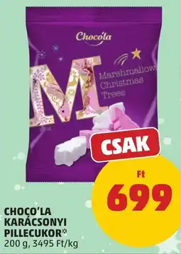 PENNY Chocola karácsonyi pillecukor ajánlat