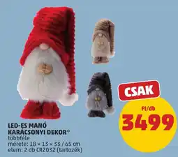 PENNY Led-es manó karácsonyi dekor* ajánlat
