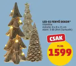 PENNY LED-es fenyő dekor* ajánlat