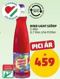 PENNY Bino Light Szörp ajánlat