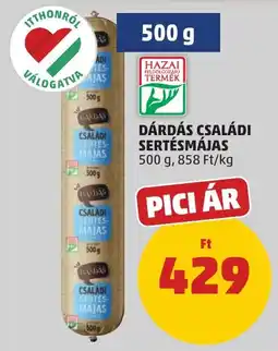 PENNY Dárdás családi sertésmájas ajánlat