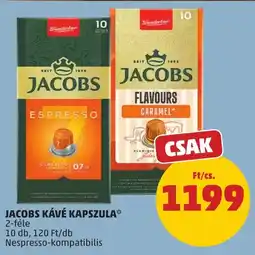 PENNY Jacobs kávé kapszula ajánlat